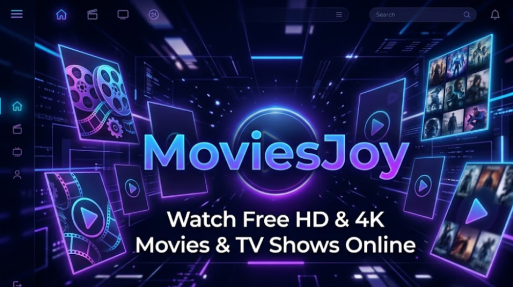 Moviesjoy streaming movies and TV series banner